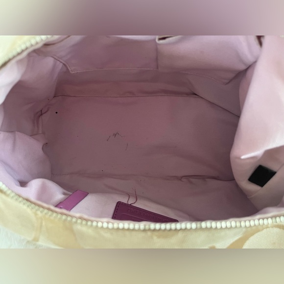 Tan & Purple Coach Hobo Bag - Picture 6 of 8